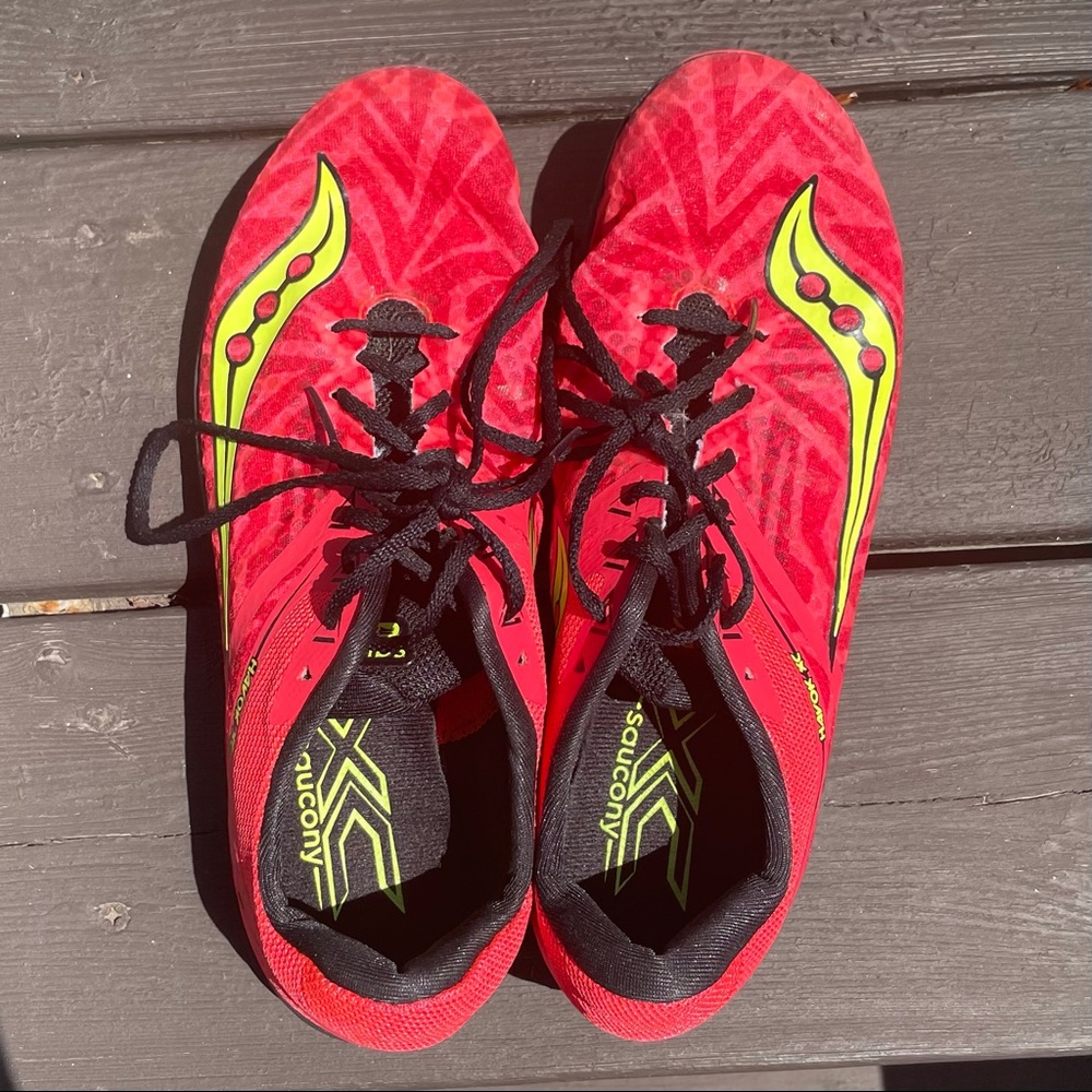 Saucony track shoes